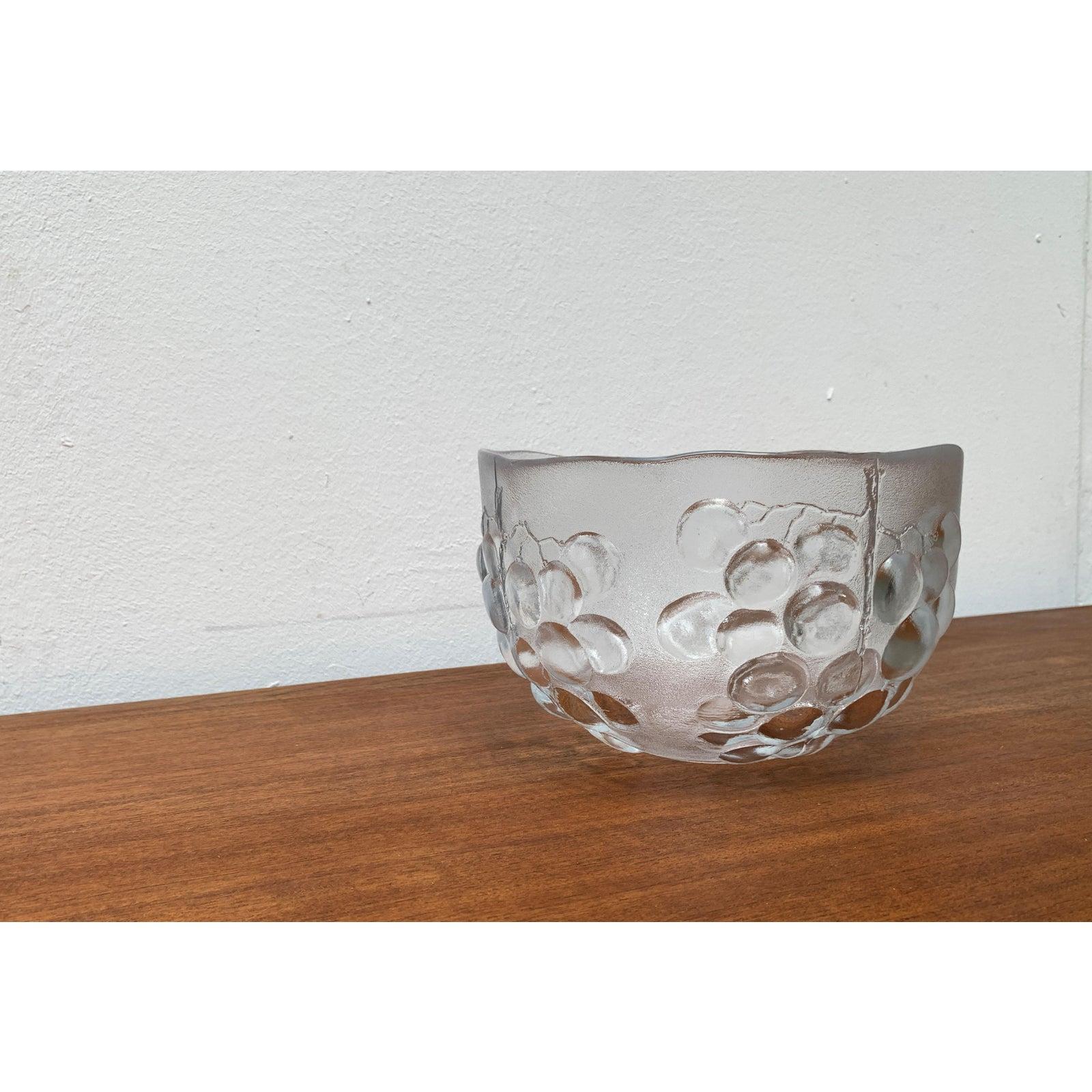 Schwedische Glasschale von Ann Wärff für Kosta Boda, 1970er Jahre im Angebot 8