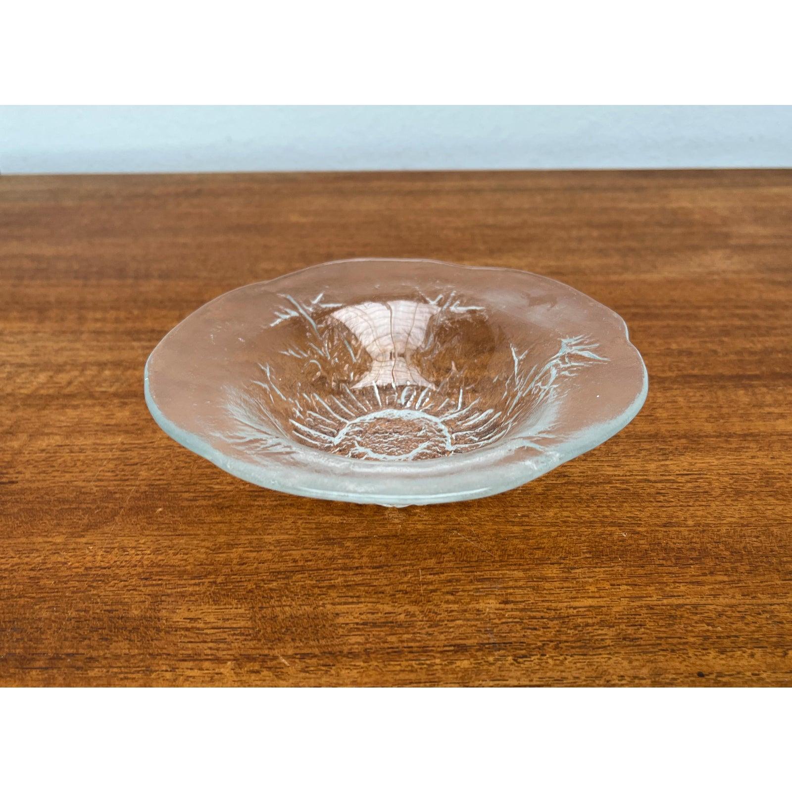 Schwedische Glasschale von Ann Wärff für Kosta Boda, 1970er Jahre im Zustand „Hervorragend“ im Angebot in Hamburg, DE