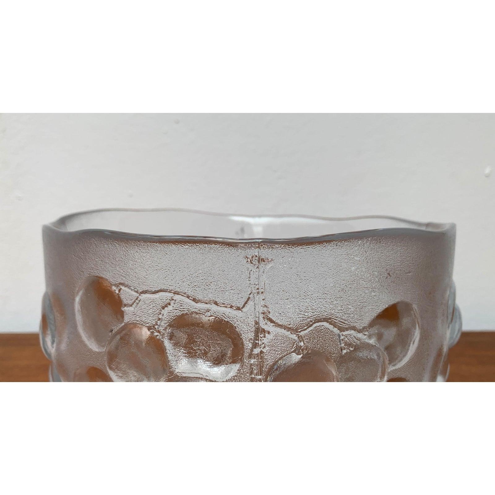 Schwedische Glasschale von Ann Wärff für Kosta Boda, 1970er Jahre (20. Jahrhundert) im Angebot