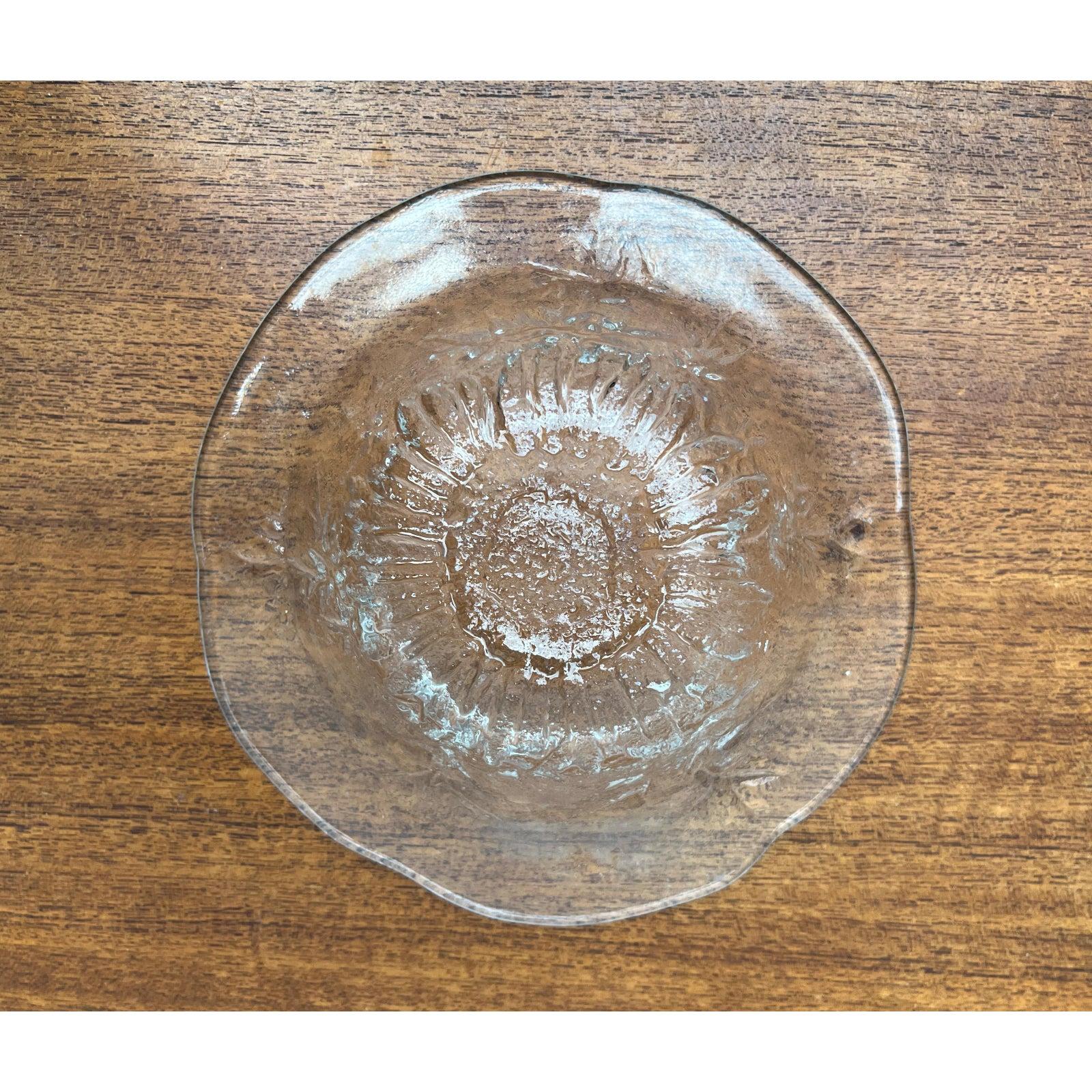 Schwedische Glasschale von Ann Wärff für Kosta Boda, 1970er Jahre (20. Jahrhundert) im Angebot