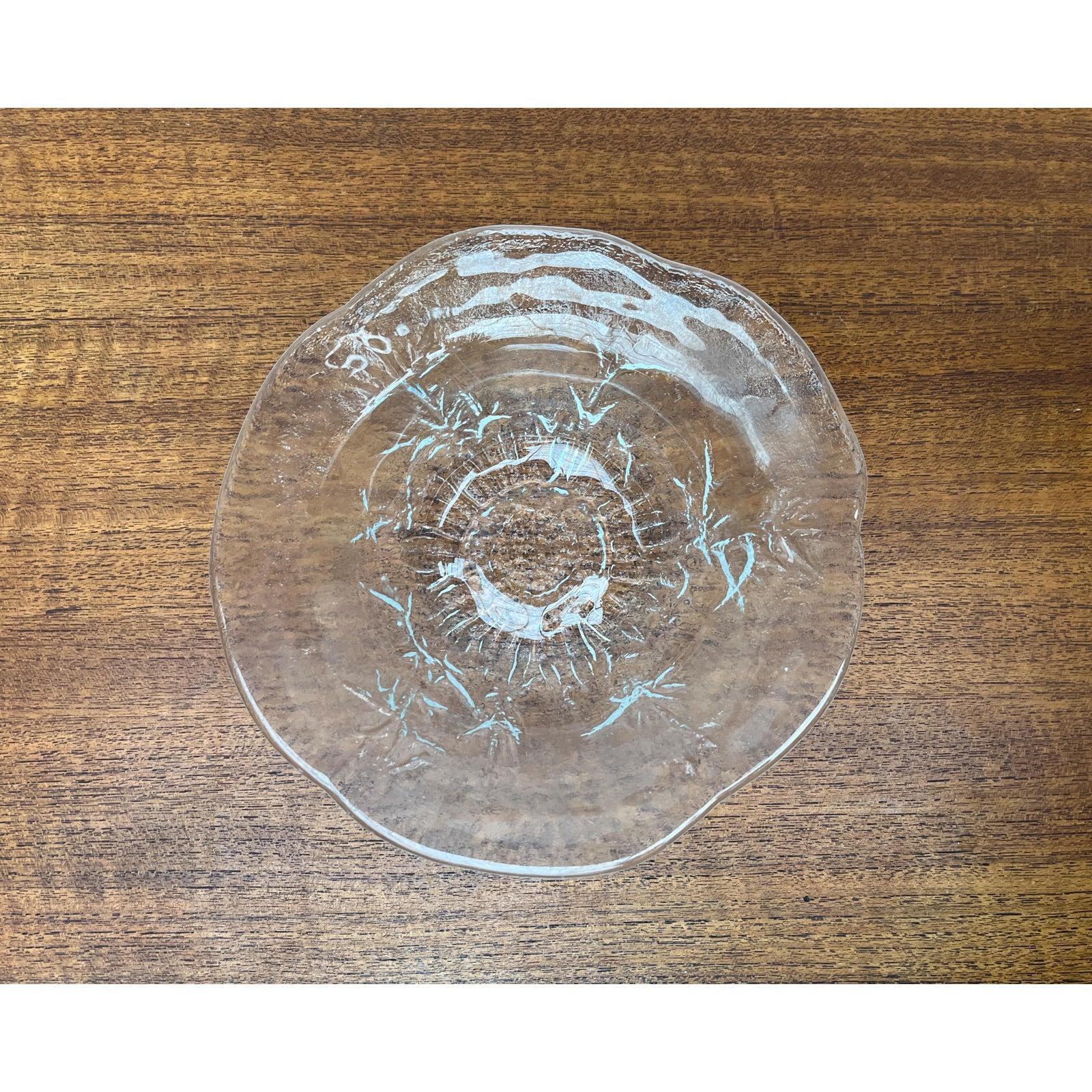 Schwedische Glasschale von Ann Wärff für Kosta Boda, 1970er Jahre im Angebot 2