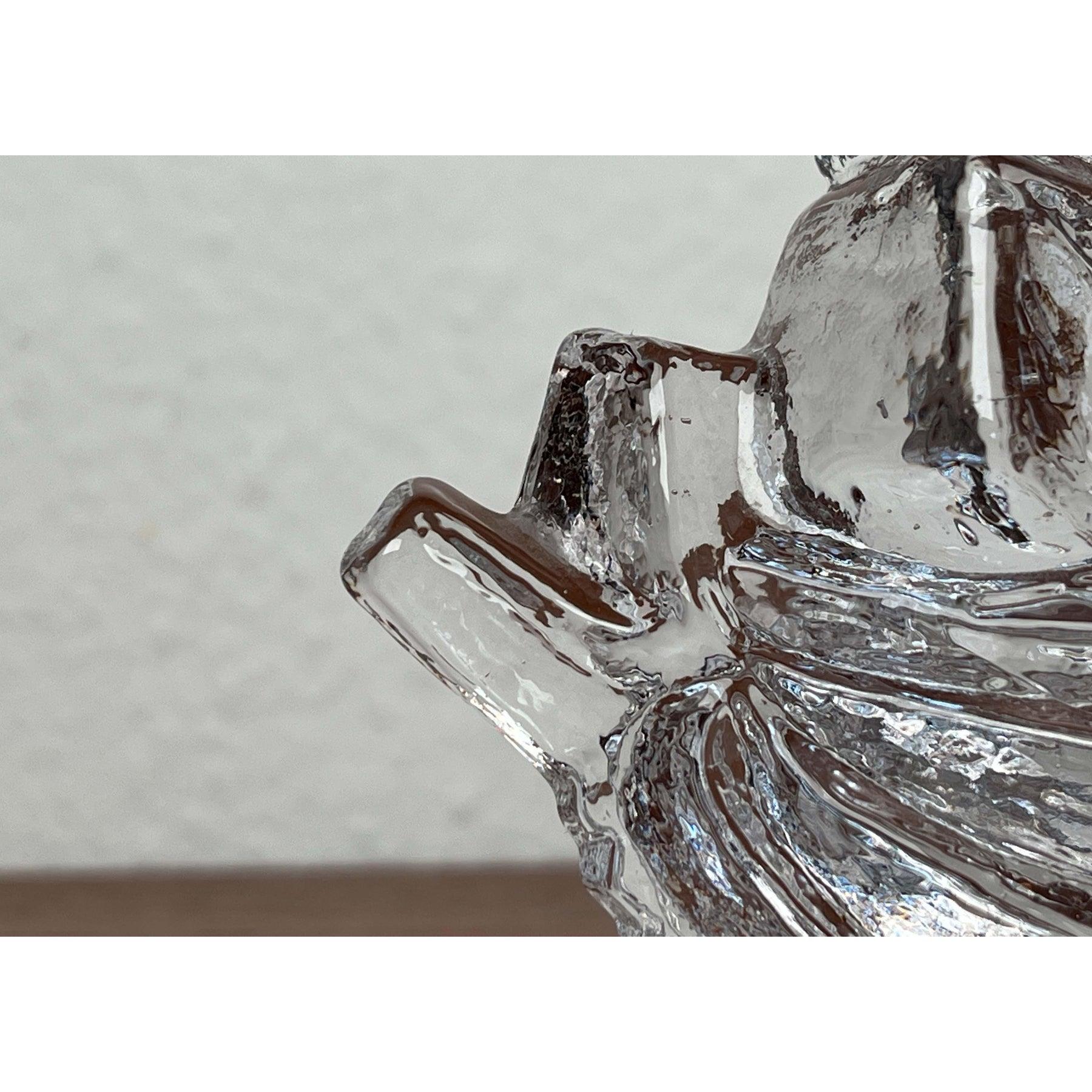 Vintage Schwedisches Glasschiff von Uno Westerberg für Pukeberg Glass, 1970er Jahre im Angebot 9