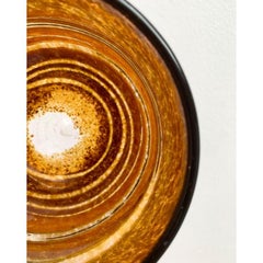 Vintage Swedish Glass Vase by Milan Vobruba for Gusum Sweden, 1980s