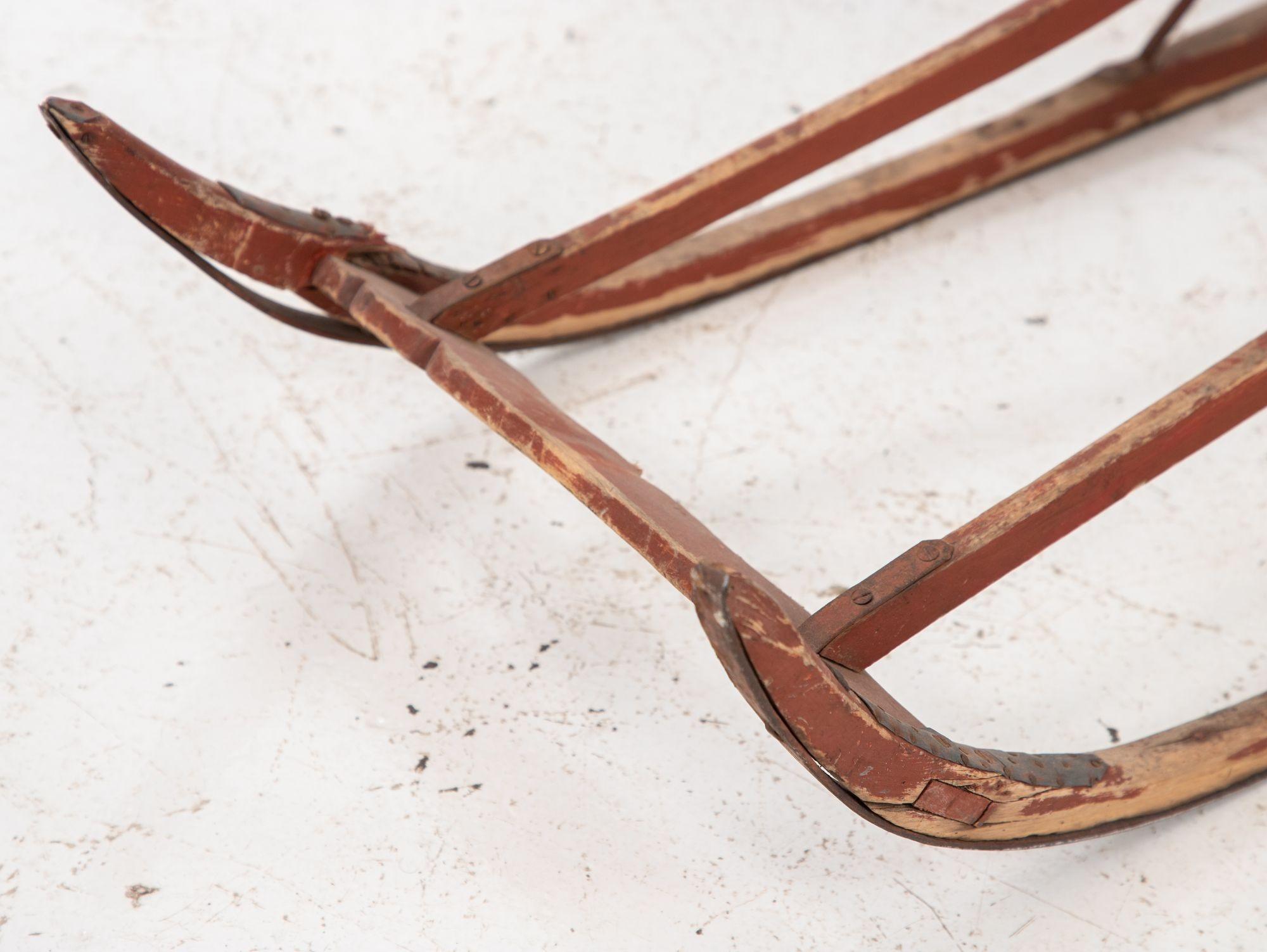 Vintage Swedish Kick Sled For Sale 2