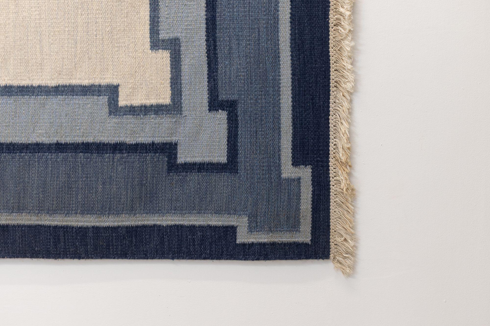 Schwedischer Kelim, Vintage im Zustand „Gut“ im Angebot in London, England