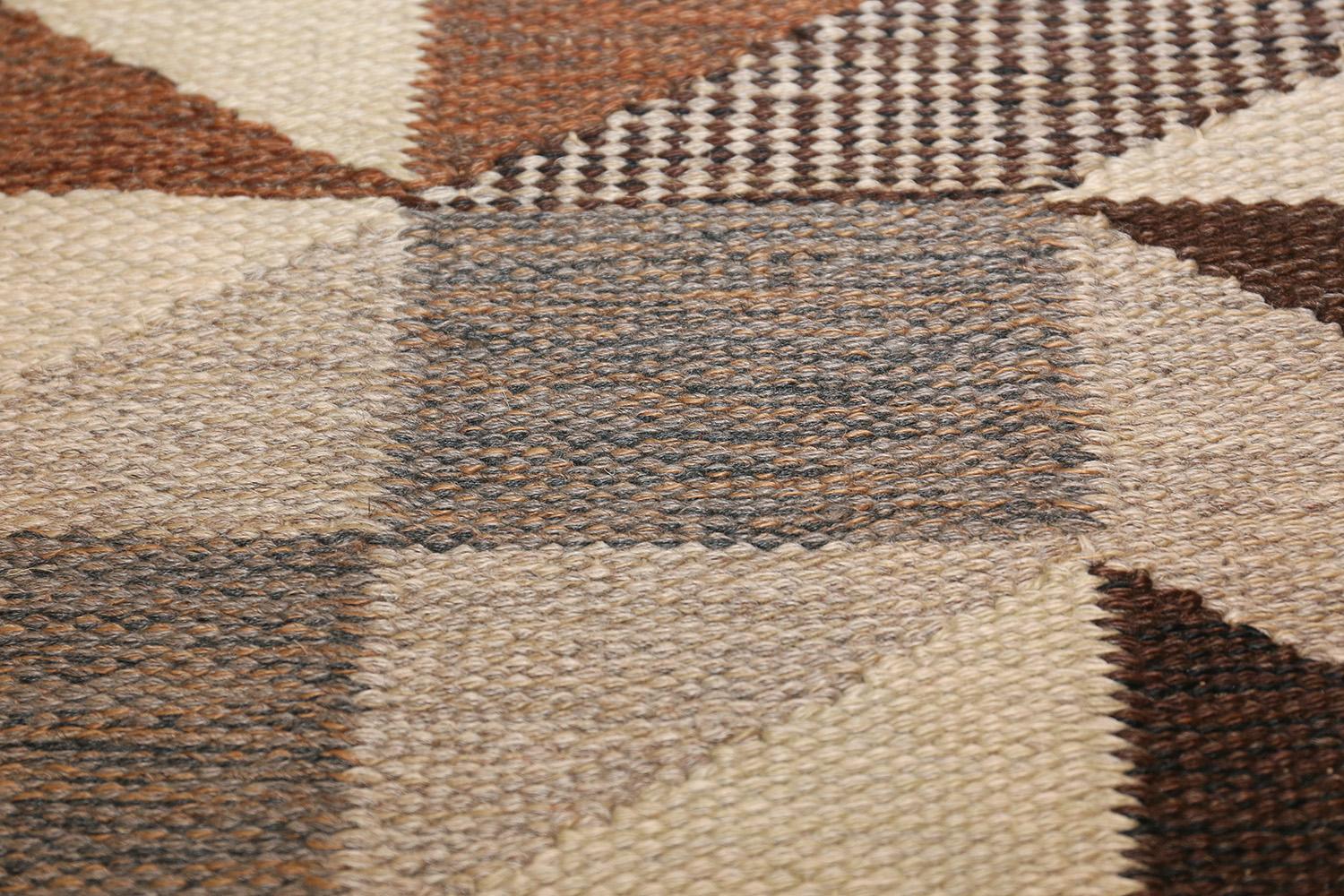 Wool Vintage Swedish Kilim