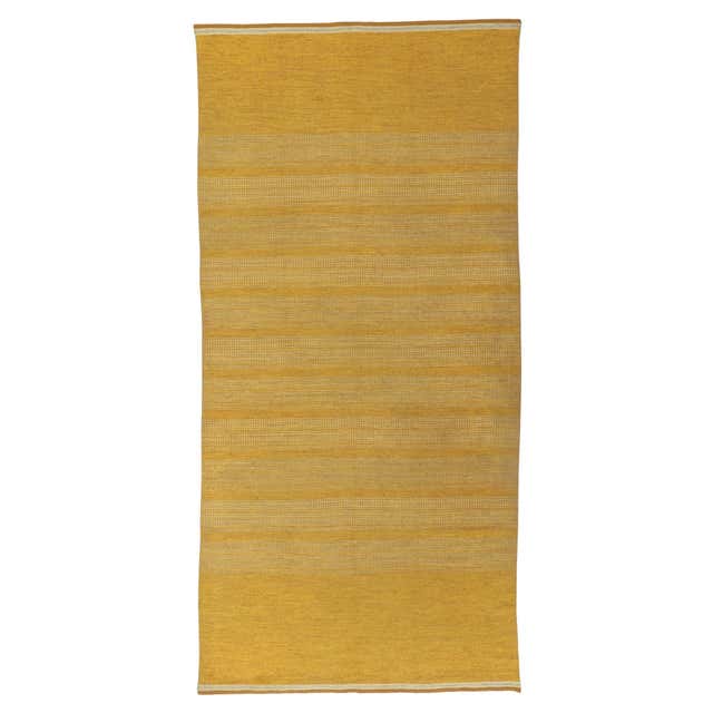 Anna-Johanna Ångström Vintage Swedish Kilim Rollakan Rug, Linné For ...