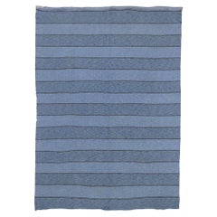 Vintage Swedish Kilim Rollakan Rug with Scandinavian Modern Style