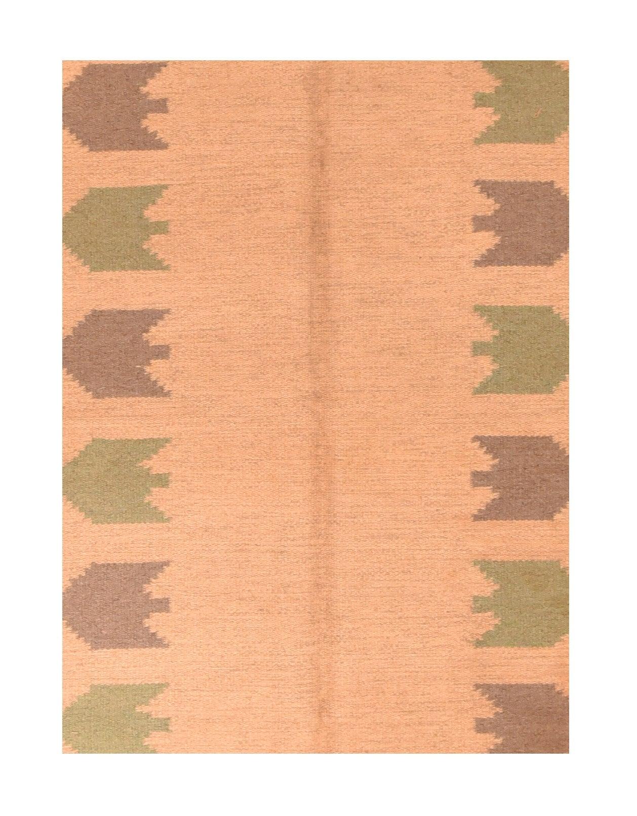 20th Century Vintage Swedish Kilim Rug 5'2'' x 8'0