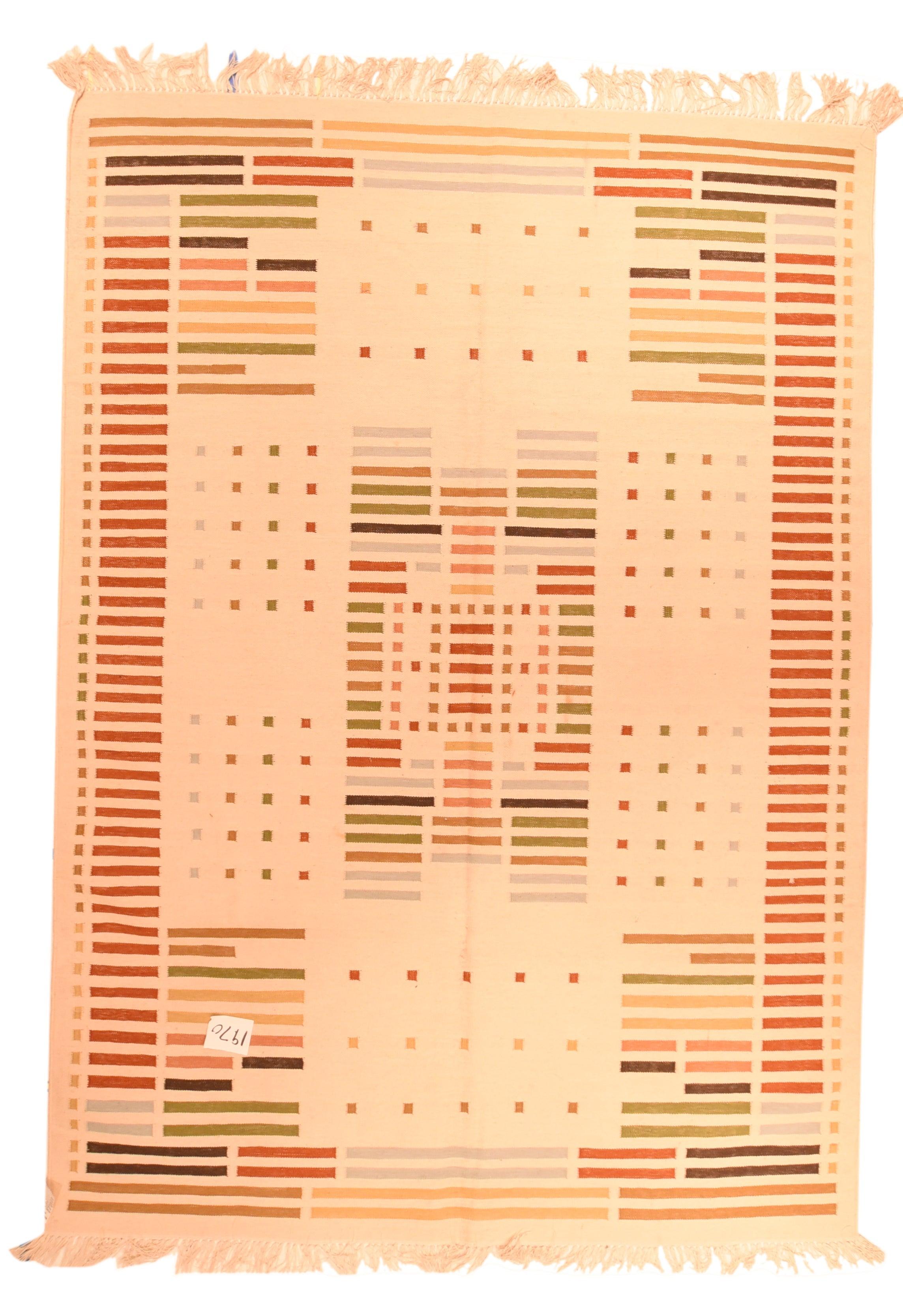 Rug & Kilim svedese vintage 5'9'' x 7'11'' In condizioni ottime in vendita a New York, NY