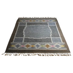 Tapis vintage suédois Rug & Kilim "Ringsjön" par Ingegerd Silow