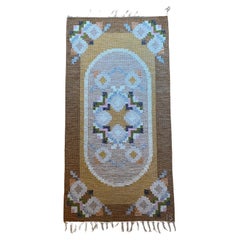 Vintage Swedish Kilim Runner by Ingegerd Silow