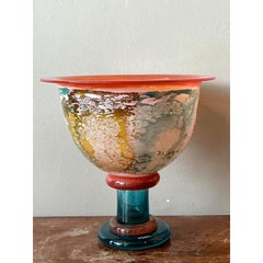 Vintage Swedish Kosta Boda Art Glass Bowl