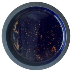 Vintage Swedish Large Ceramic Ashtray by Mari Simmulson for Upsala-Ekeby, 1970