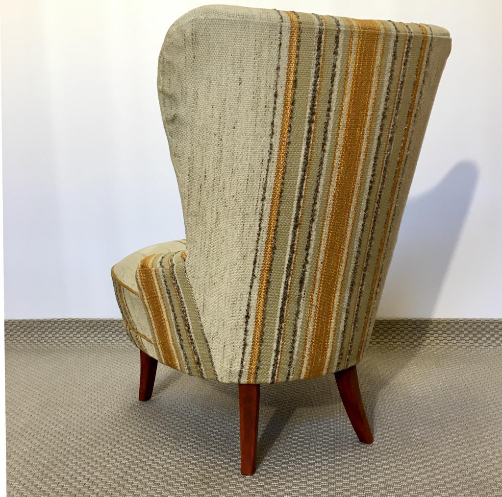 Vintage Swedish Lounge Chair In Good Condition For Sale In Riga, Latvia