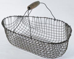 Vintage Swedish Market Baskets, circa 1920