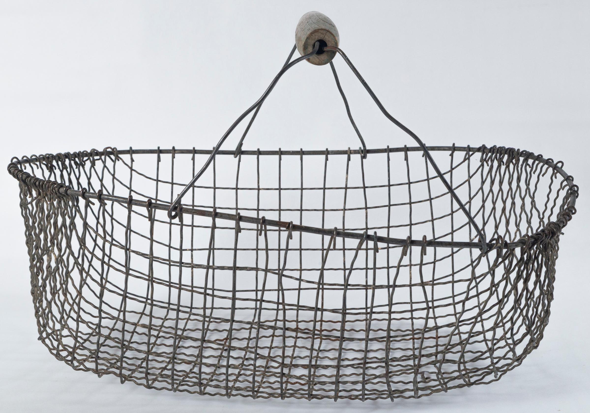 20th Century Vintage Swedish Market Baskets, circa 1920