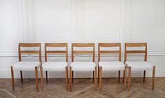 Chaises de salle à manger suédoises modernes vintage par Troed Bjarnum