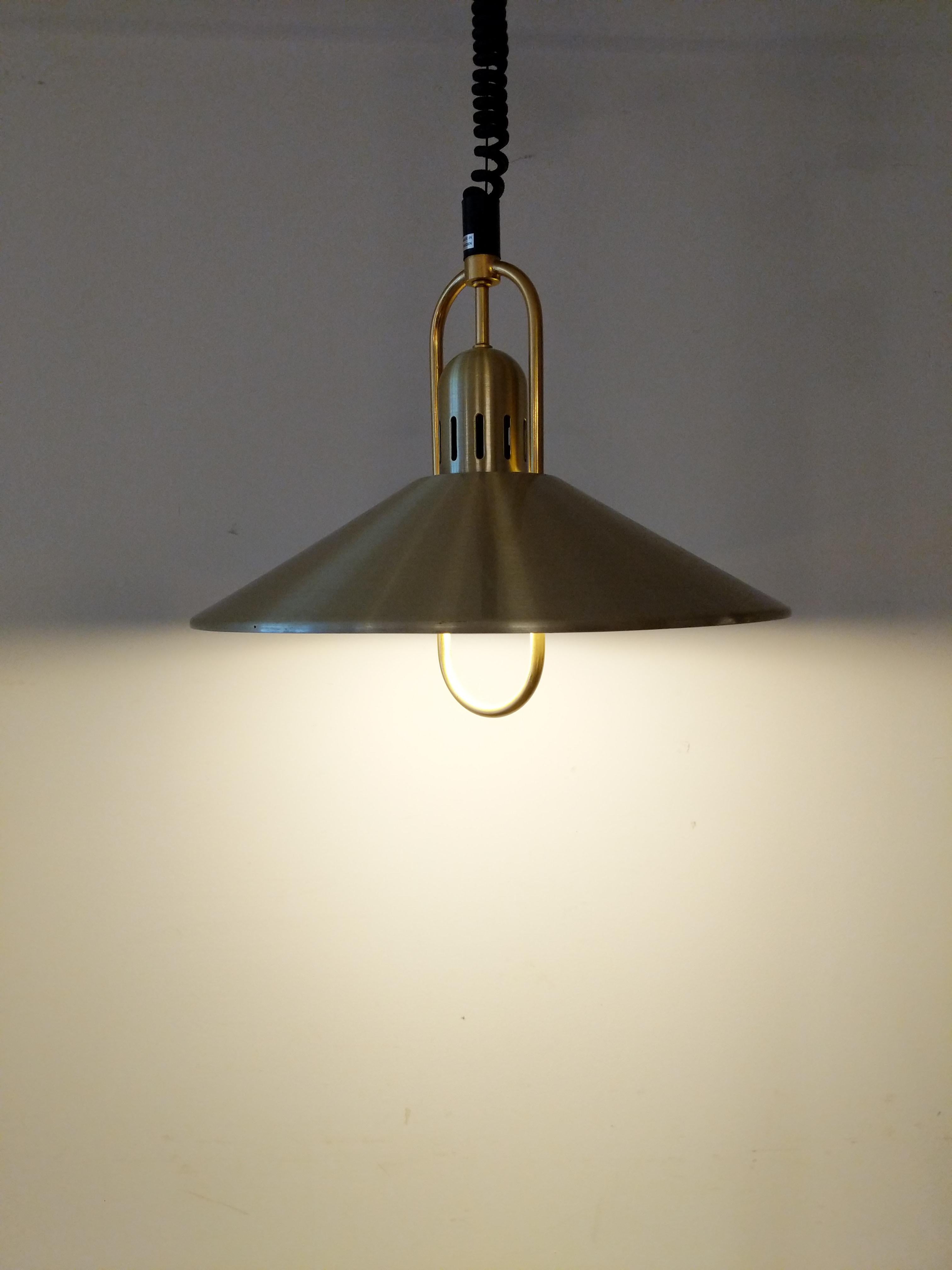 Vintage Swedish Modern Lamp by Belid In Good Condition For Sale In Gardiner, NY