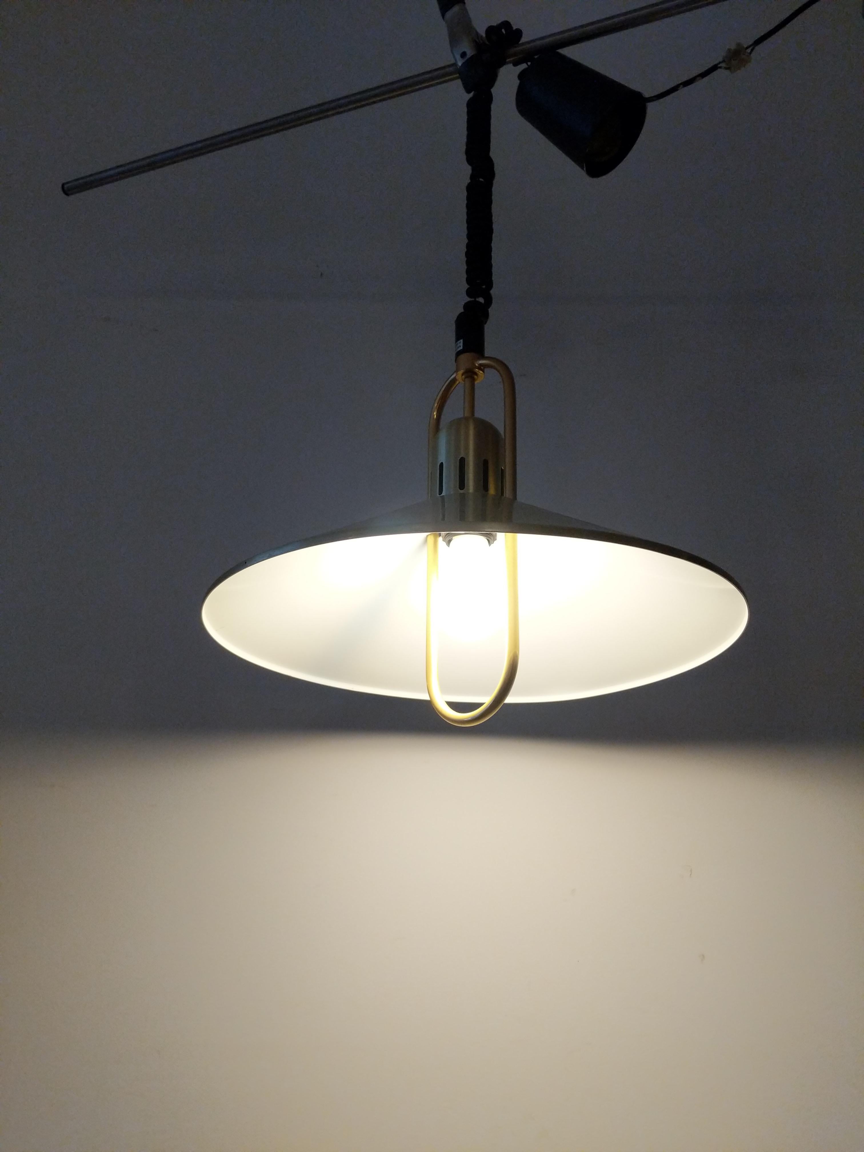 Métal Lampe moderne suédoise vintage par Belid en vente