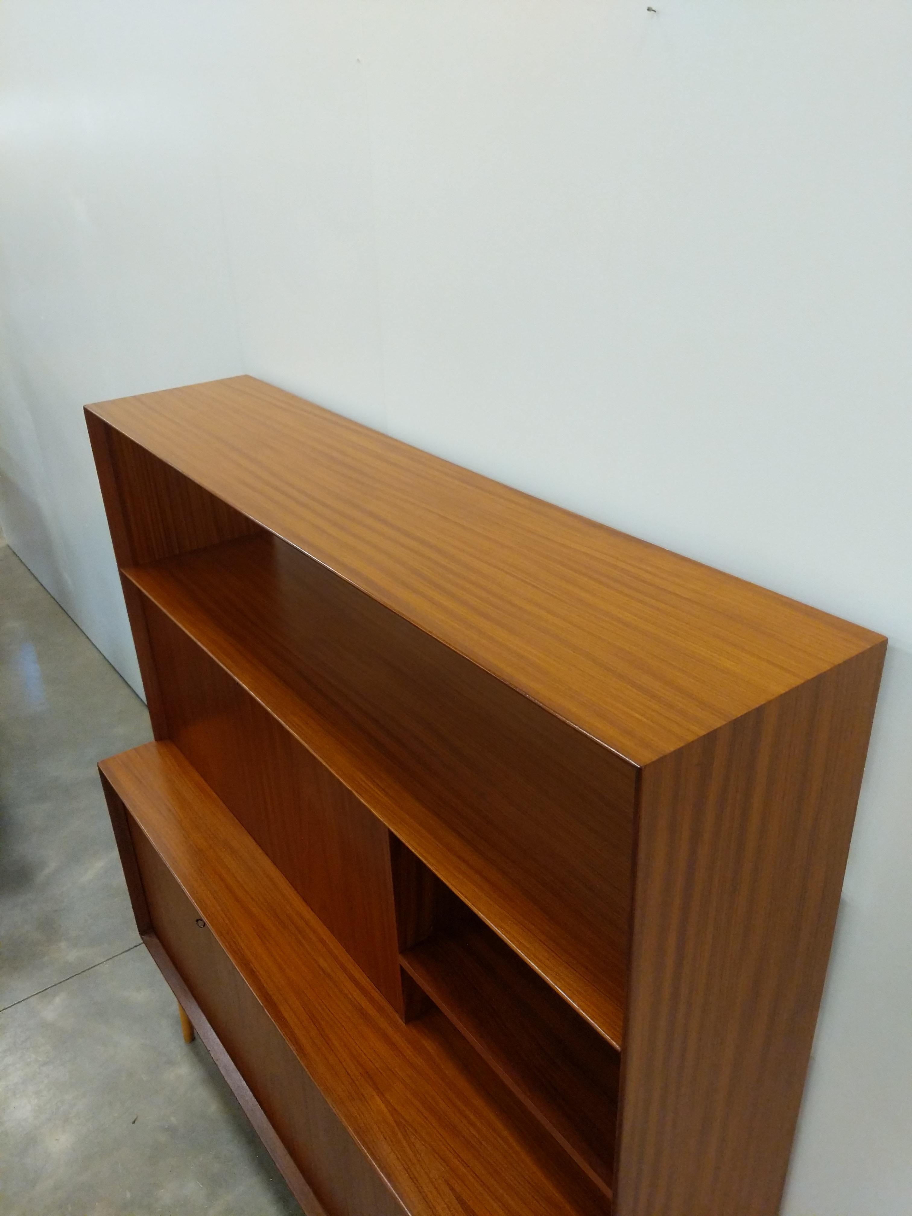 Vintage Schwedisch Modern Teak Anrichte / Sekretär von Brantorps im Angebot 5