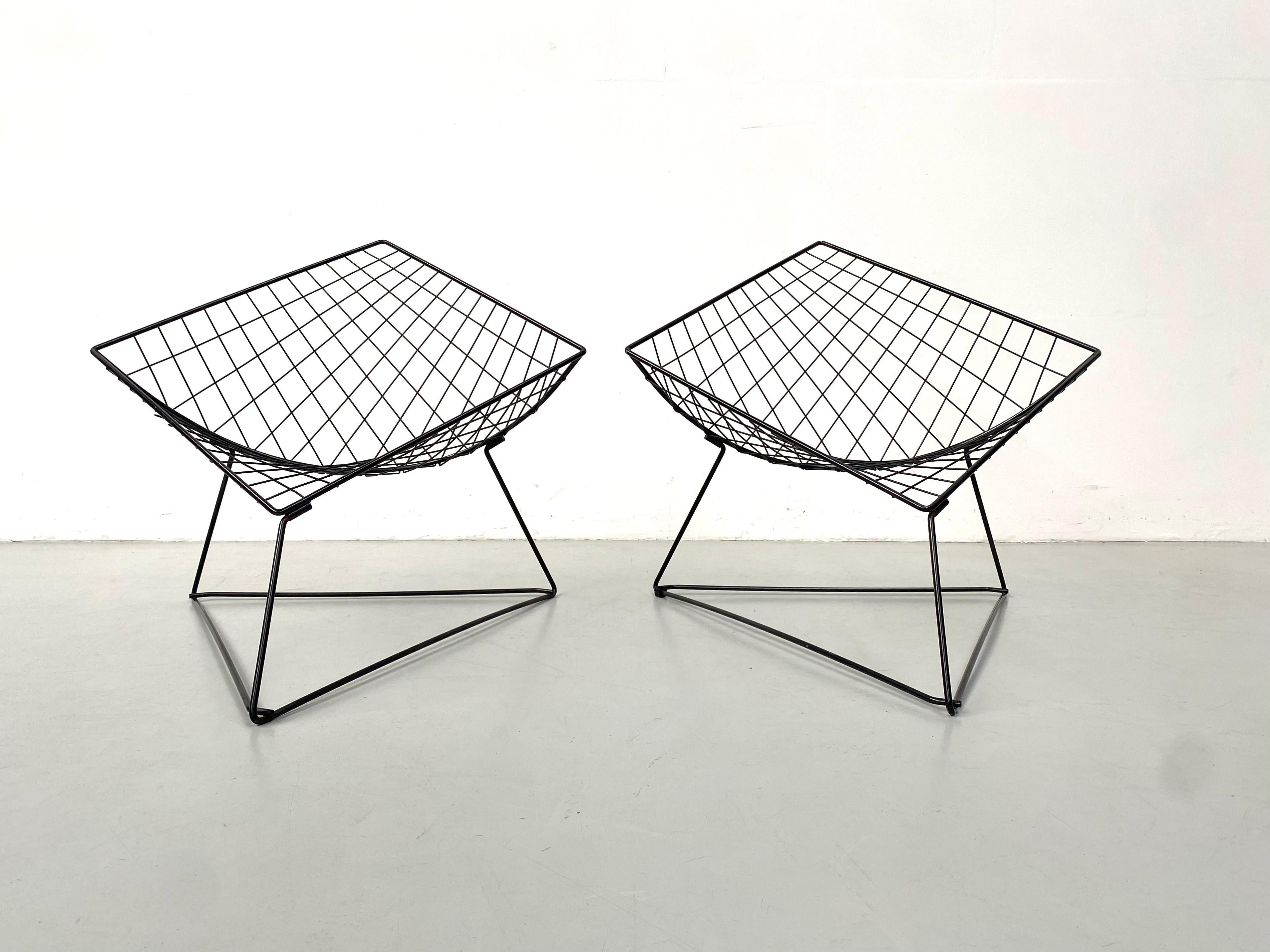 Vintage Swedish OTI Wired Chair by Niels Gammelgaard for IKea, 1980s 8