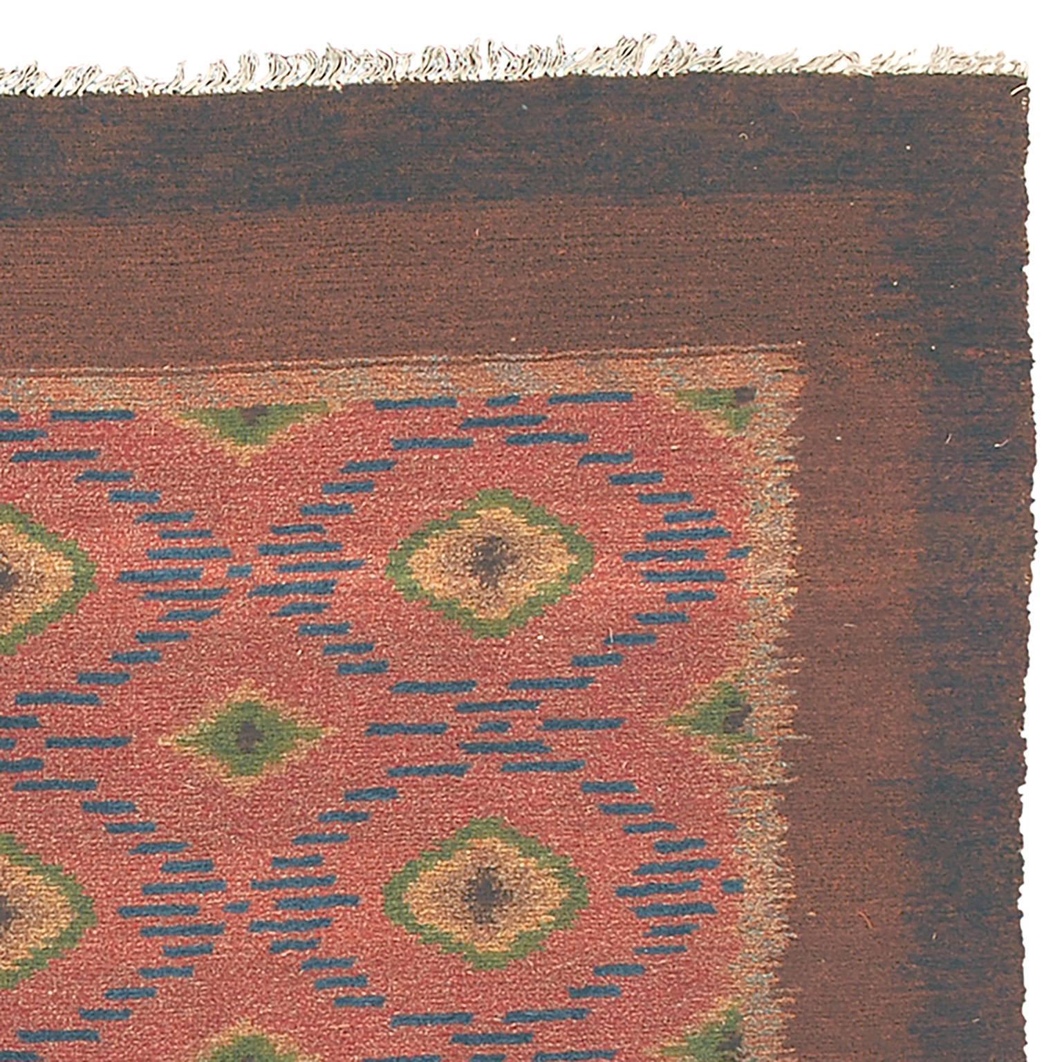 Vintage Swedish Pile rug
circa 1920-1930
Double-sided.

 