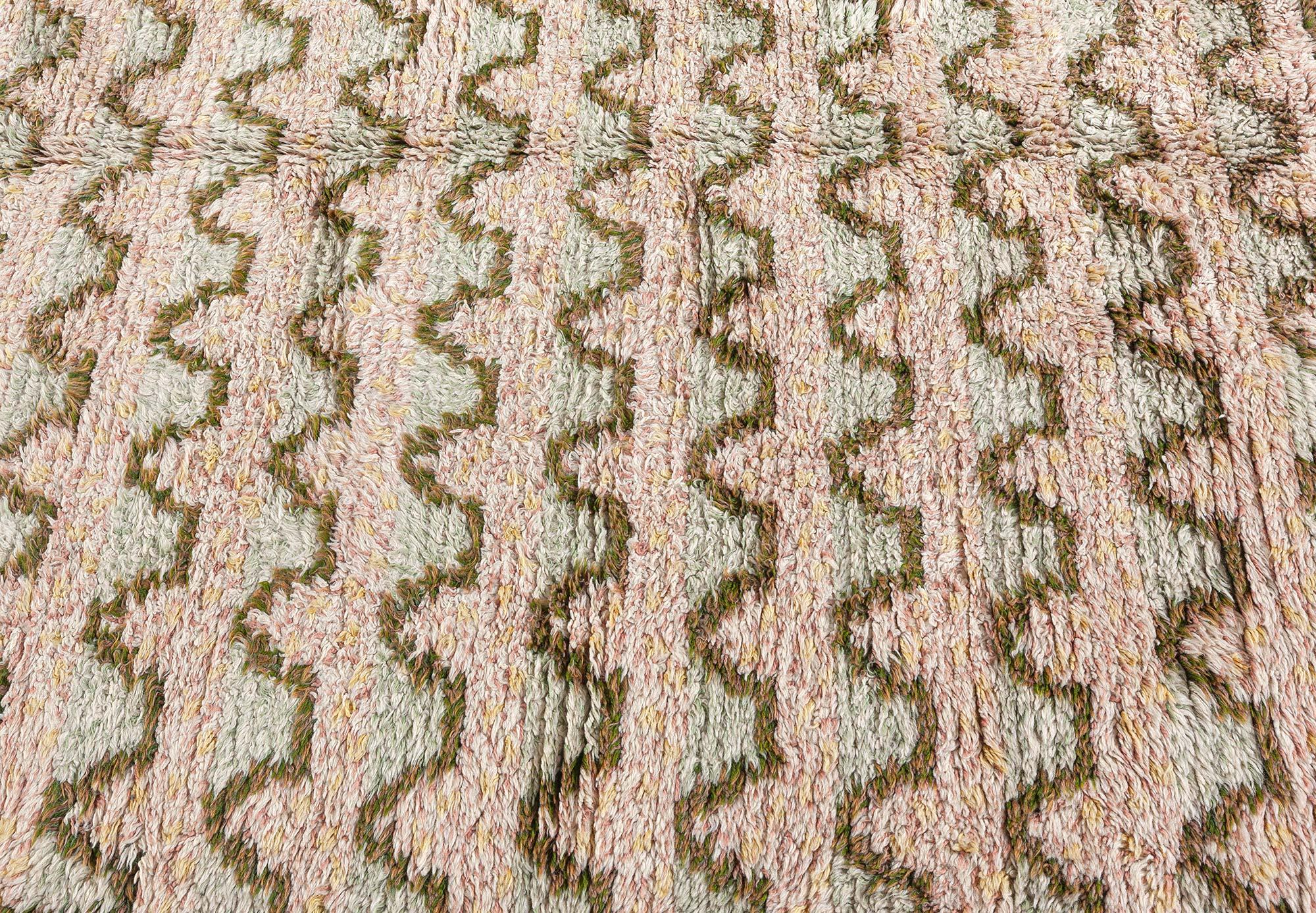 Alfombra vintage de pelo sueco de Sigvard Bernadotte en Doris Leslie Blau Anudado a mano en venta