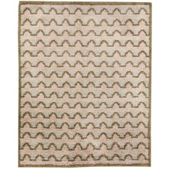 Tapis suédois à poils vintage de Sigvard Bernadotte chez Doris Leslie Blau