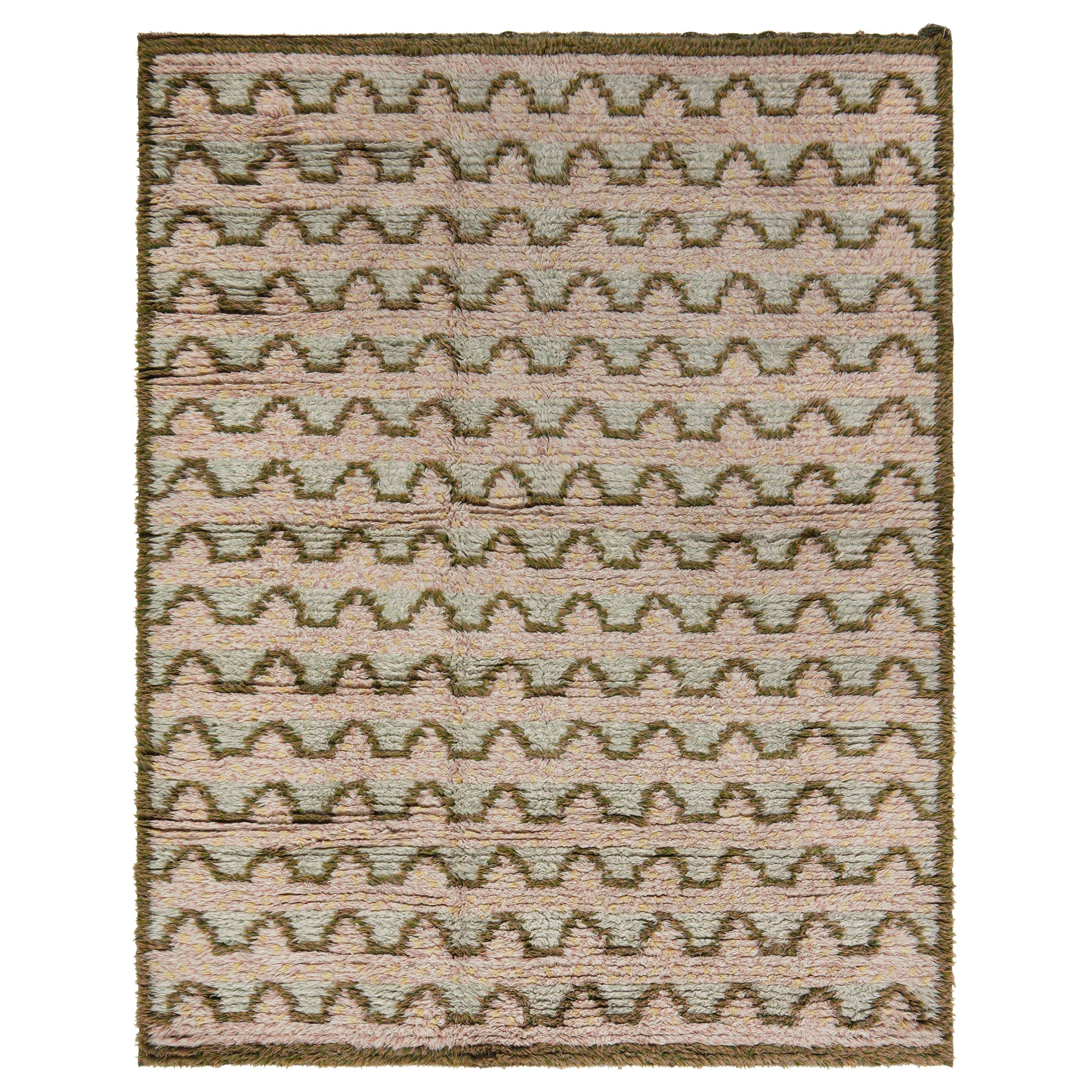 Vintage Swedish Pile Rug by Sigvard Bernadotte at Doris Leslie Blau