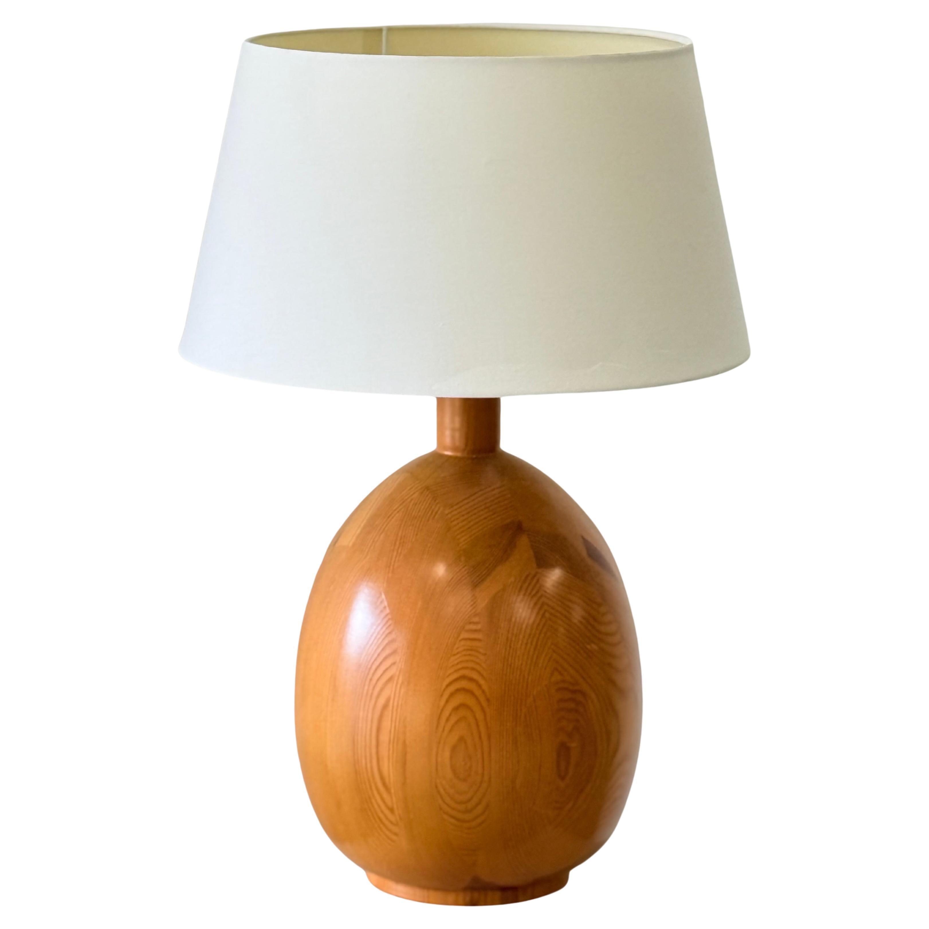 Vintage Tischlampe aus schwedischer Kiefer, Markslöjd 1970s