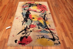 Vintage Swedish Robert Jacobsen Ege Rug. 4 ft 6 in x 6 ft 7 in