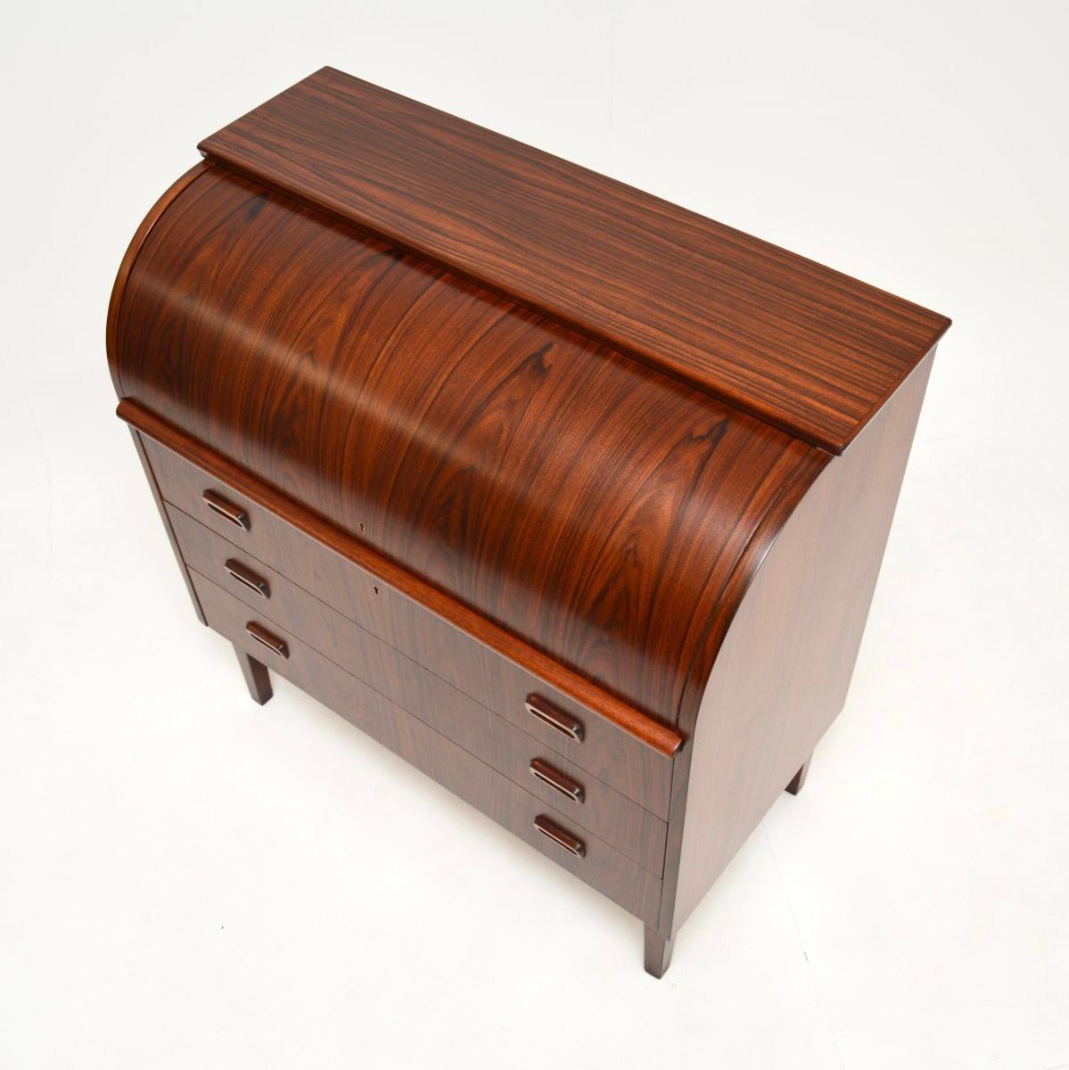 Schwedisches Roll-Top-Büro im Vintage-Stil im Angebot 5