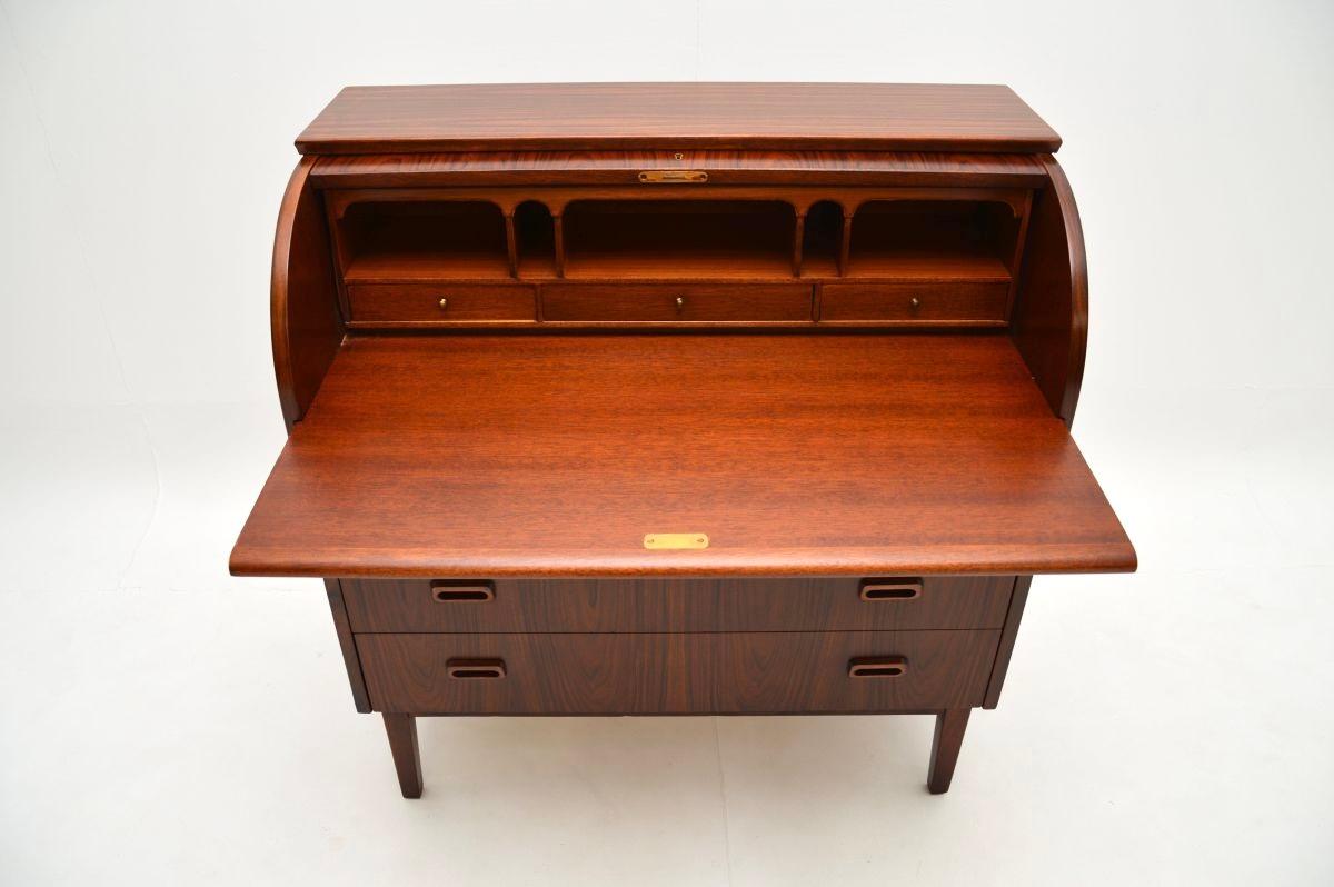Schwedisches Roll-Top-Büro im Vintage-Stil (Moderne der Mitte des Jahrhunderts) im Angebot
