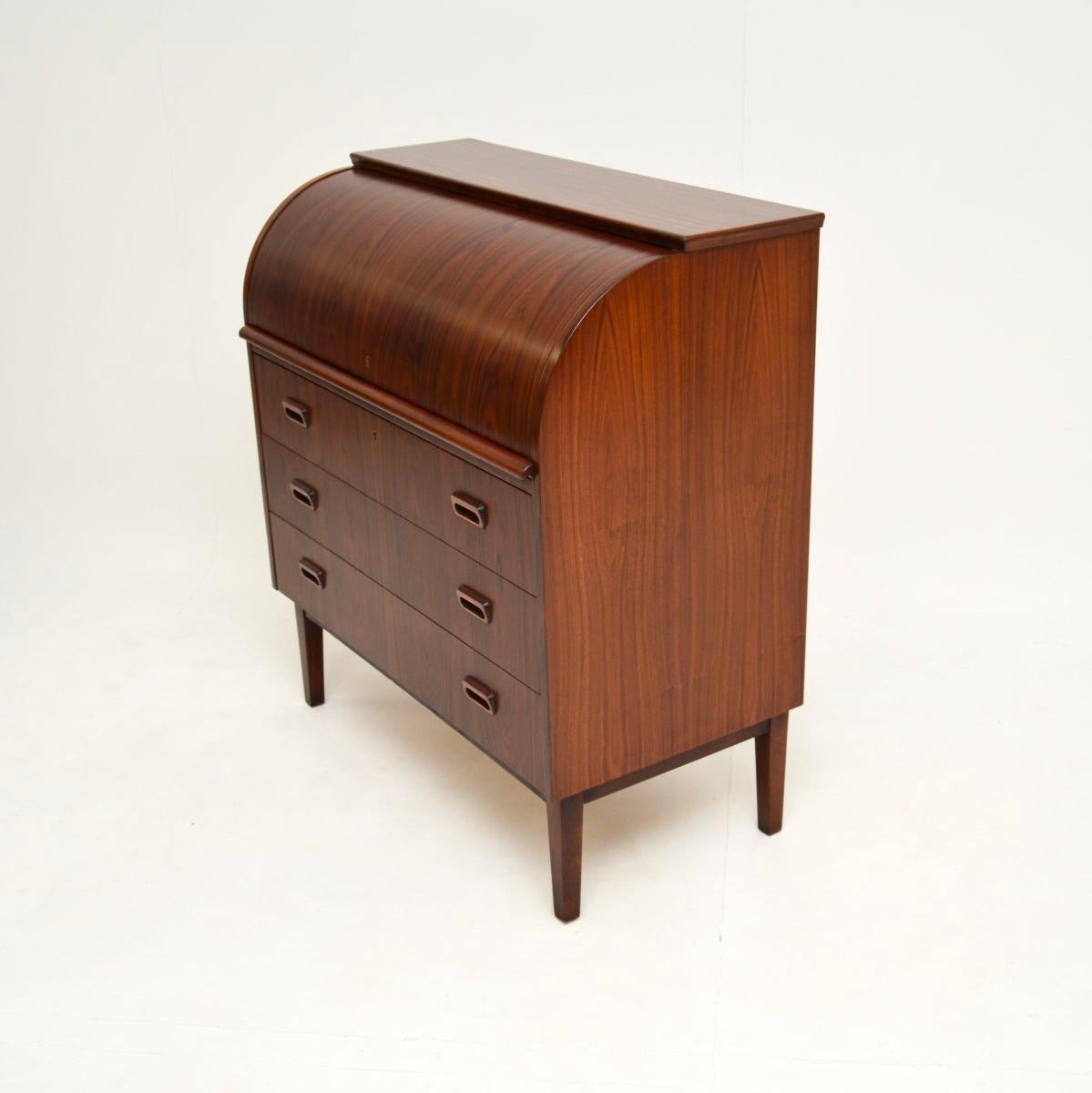 Schwedisches Roll-Top-Büro im Vintage-Stil im Angebot 2