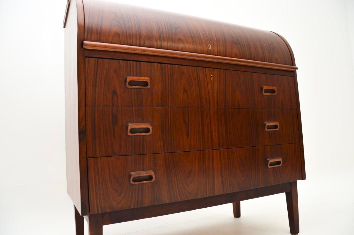 Schwedisches Roll-Top-Büro im Vintage-Stil im Angebot 3