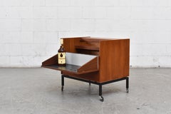 Vintage Swedish Rolling Mini Bar