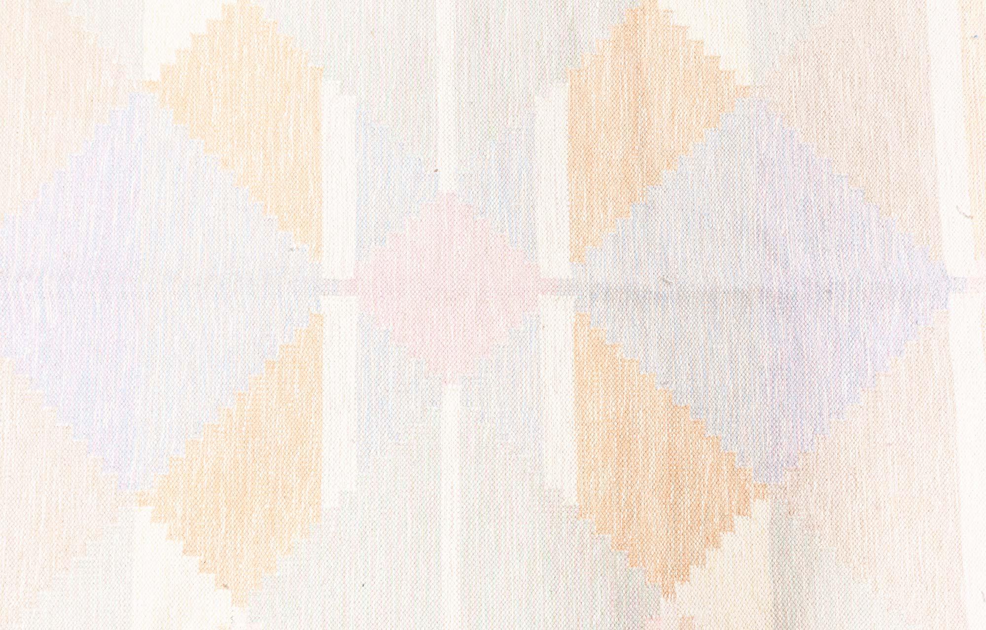 Hand-Woven Vintage Swedish Rug by Agda Österberg Doris Leslie Blau For Sale