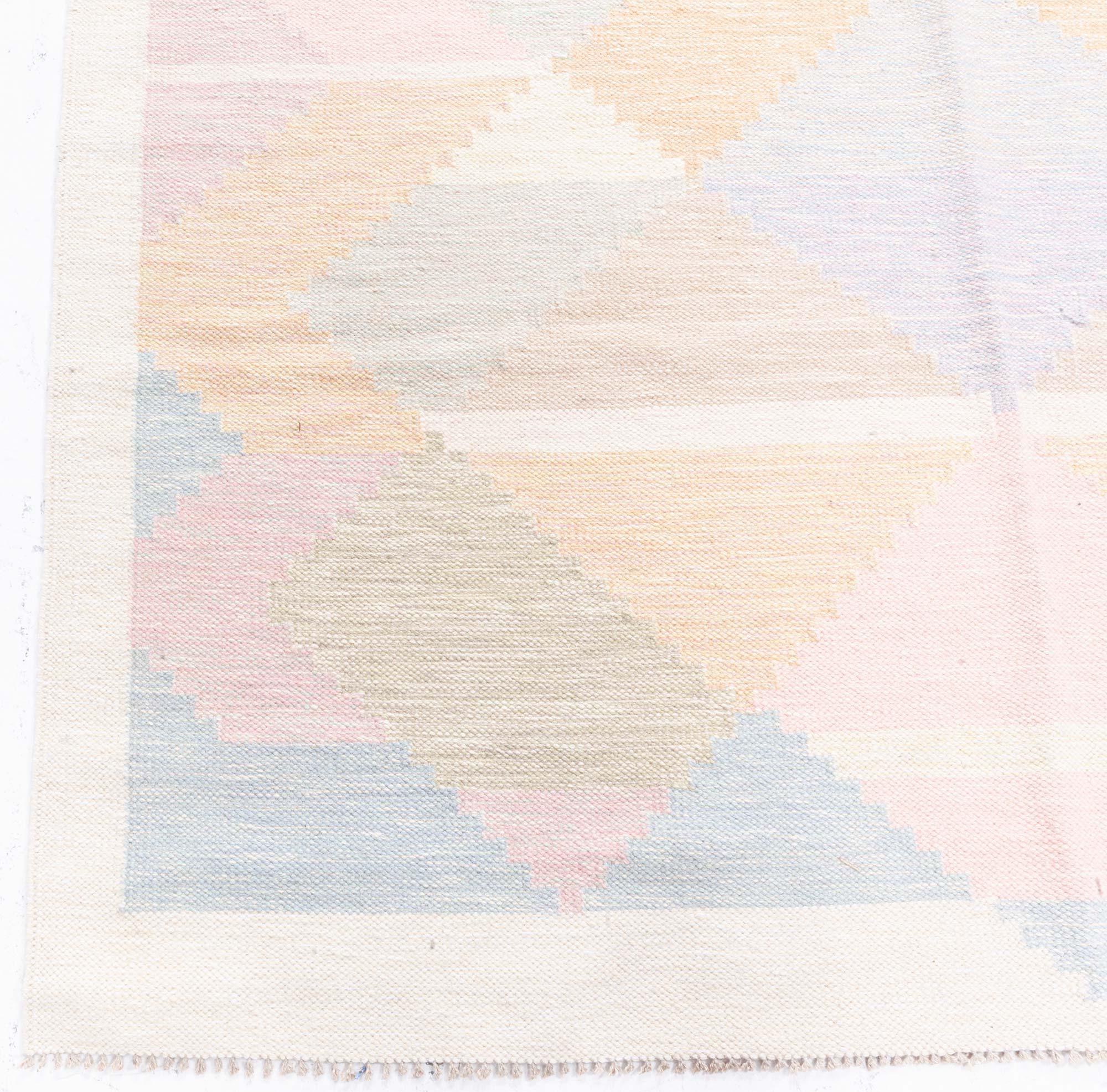 20th Century Vintage Swedish Rug by Agda Österberg Doris Leslie Blau For Sale