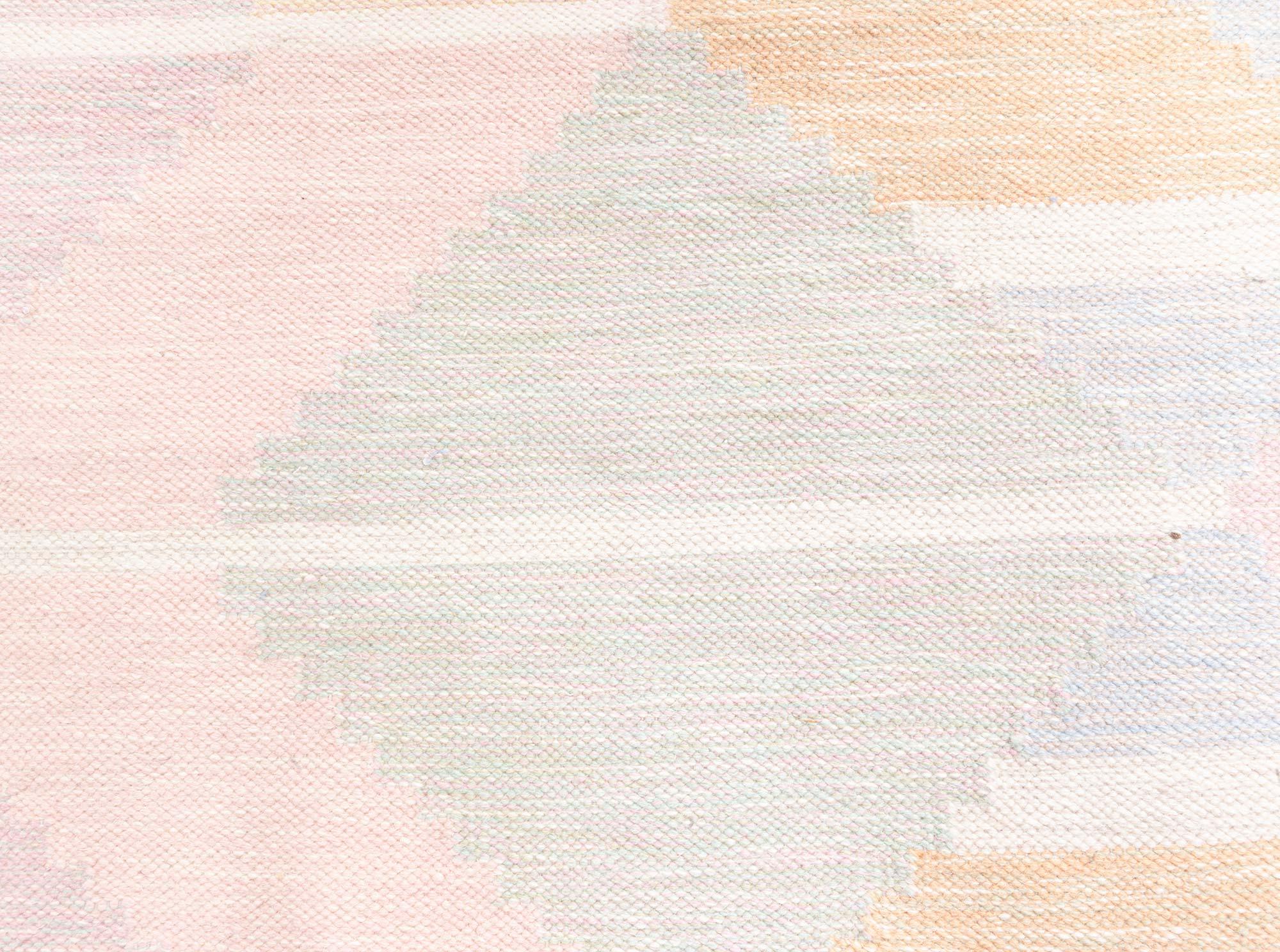 Wool Vintage Swedish Rug by Agda Österberg Doris Leslie Blau For Sale