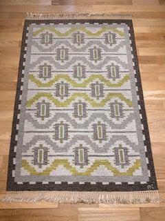 Vintage Swedish Rug by Aina Kånge