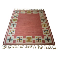 Vintage Swedish rug by Anna Greta Sjöqvist