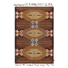 Vintage Swedish Rug by Ingegerd Silow
