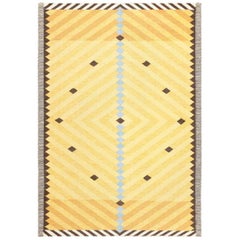 Tapis suédois vintage d'Ingrid Dessau. Taille : 5 ft 5 in x 7 ft 9 in