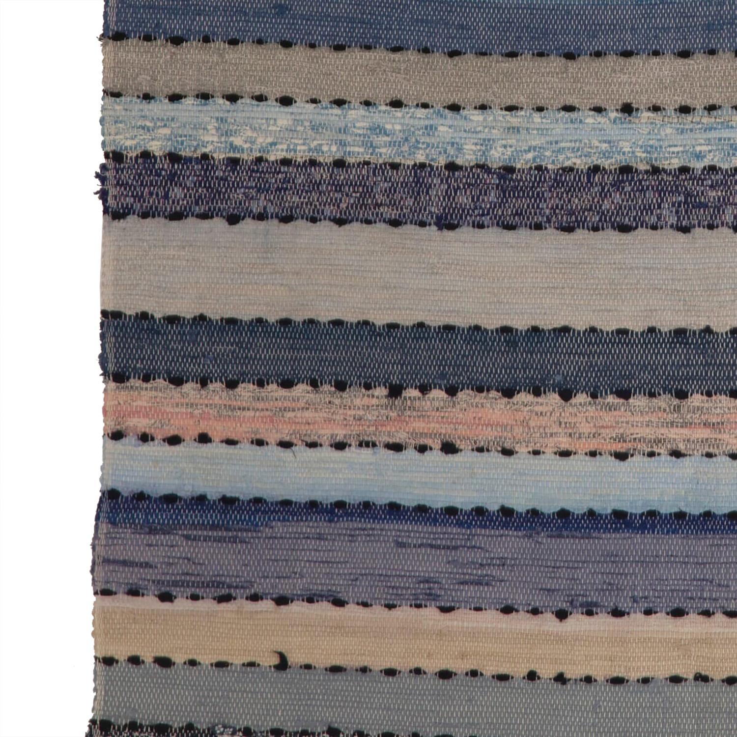 Schwedischer Teppich, Vintage im Zustand „Gut“ im Angebot in Tetbury, Gloucestershire