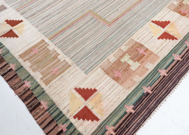 Vintage Swedish Rug For Sale at 1stDibs