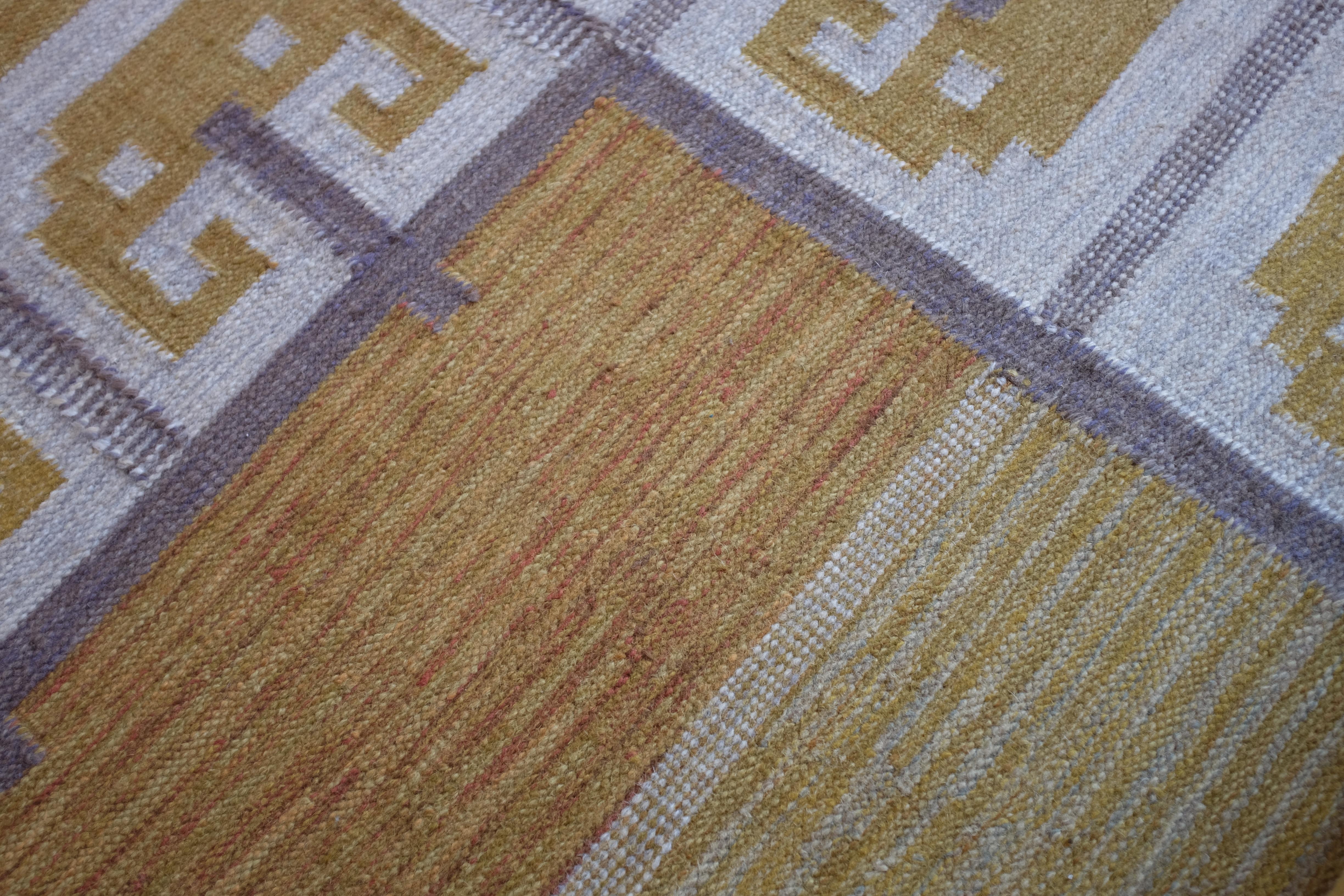 Vintage Swedish rug 