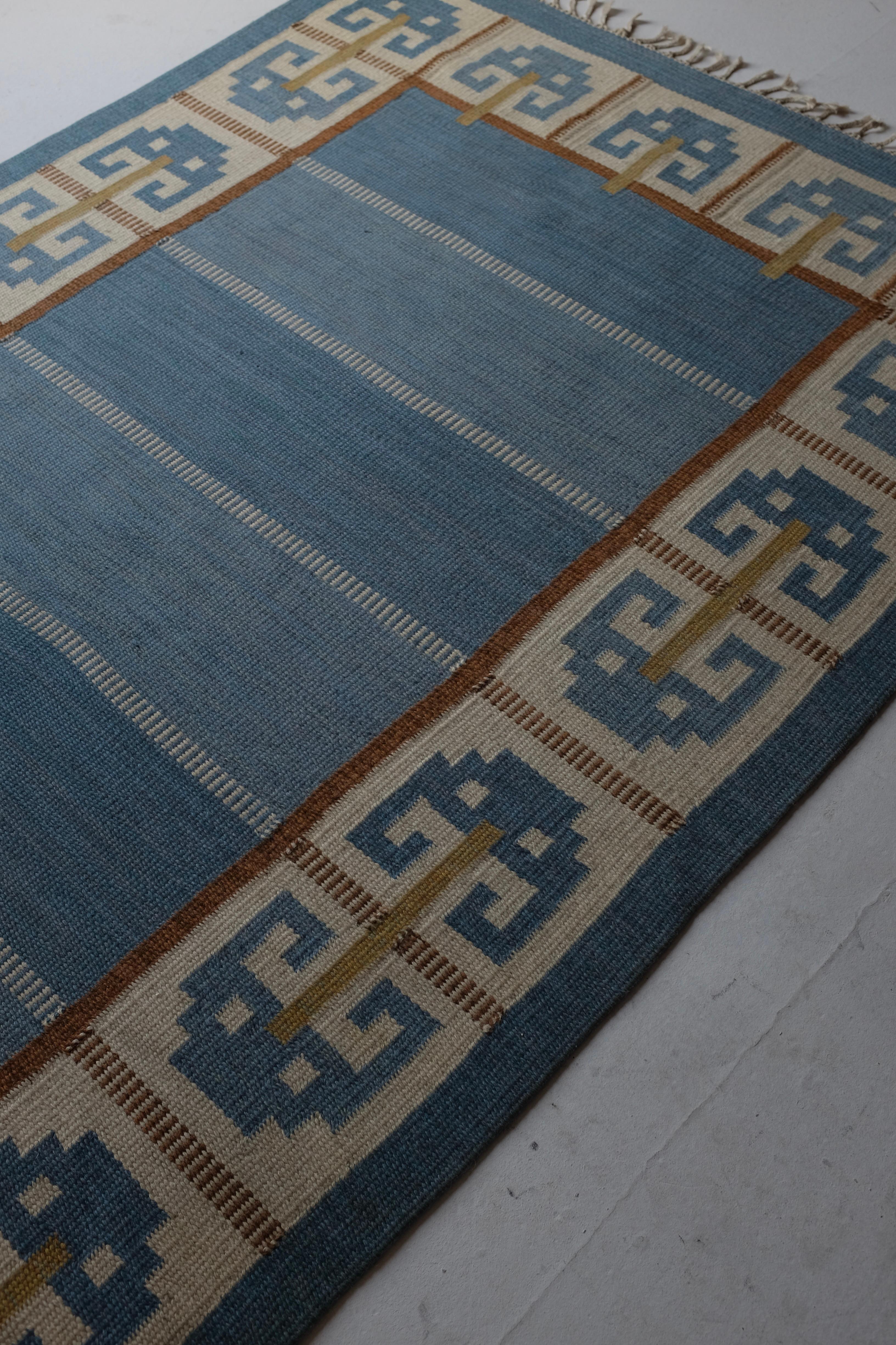 Mid-20th Century Vintage Swedish rug 