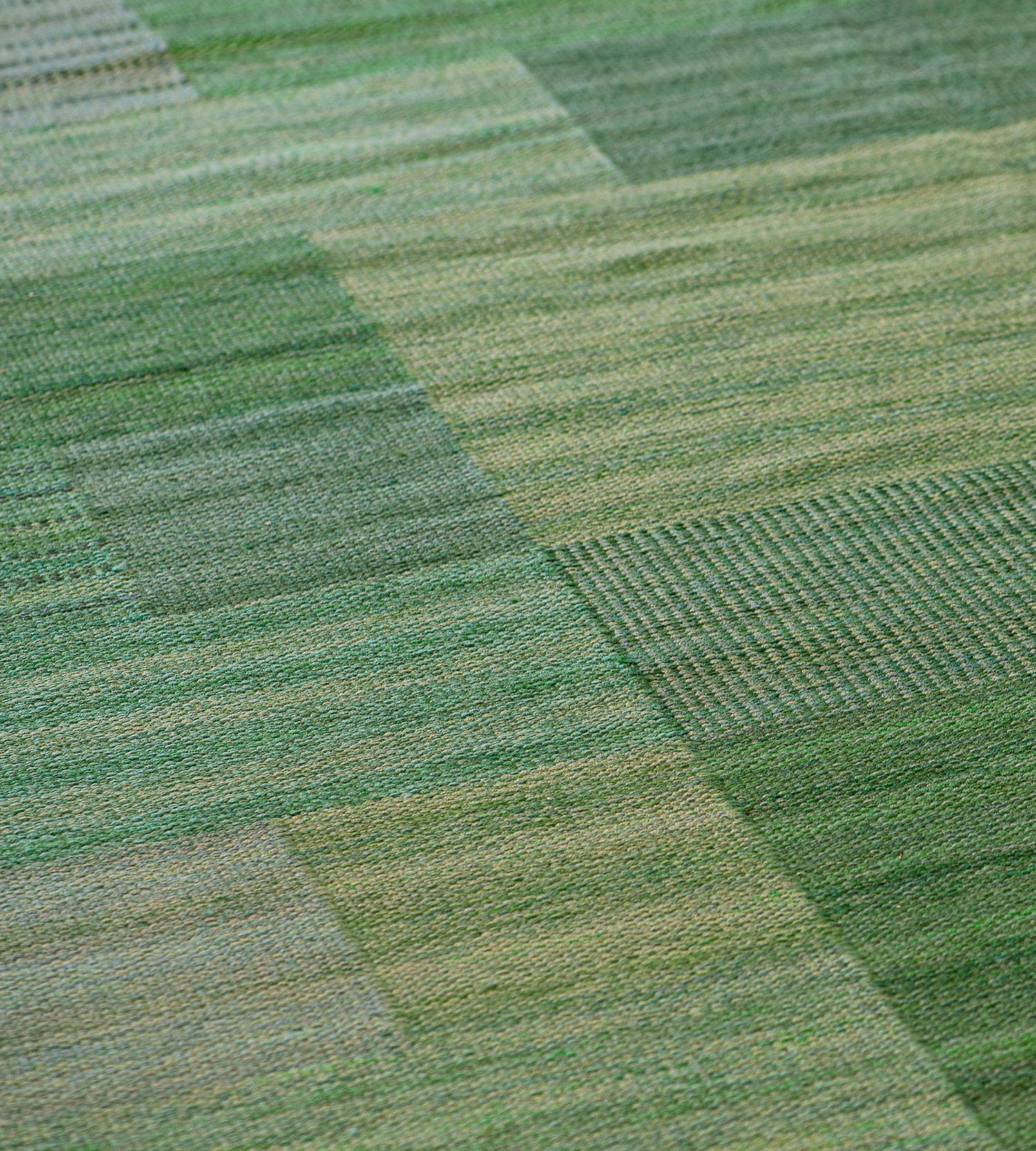 Suédois Tapis suédois vintage tissé à la main et signé par le tisserand en vente