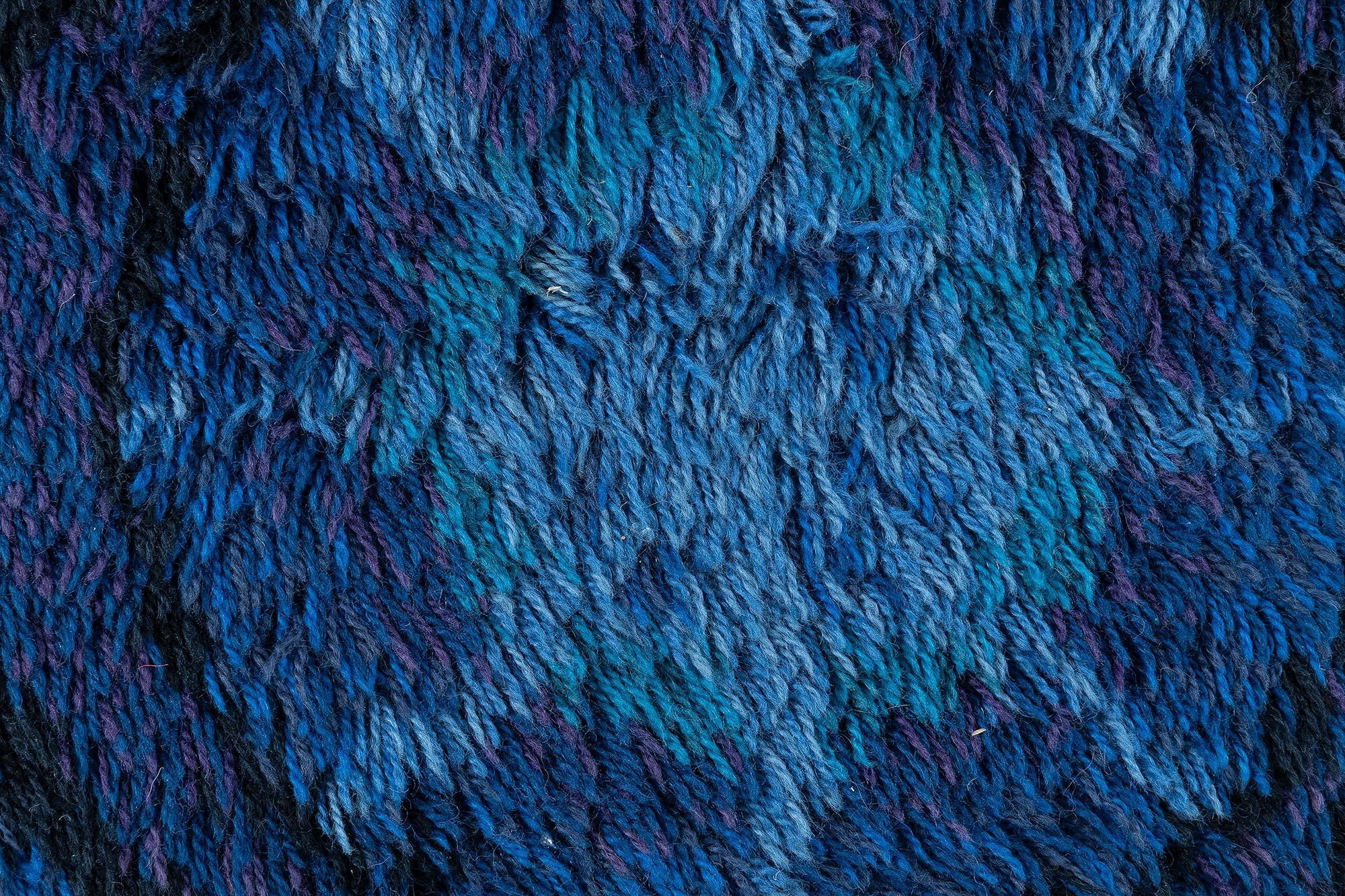 Vintage Swedish Rya Rug by Marianne Richter Doris Leslie Blau Collection
Size: 5'7